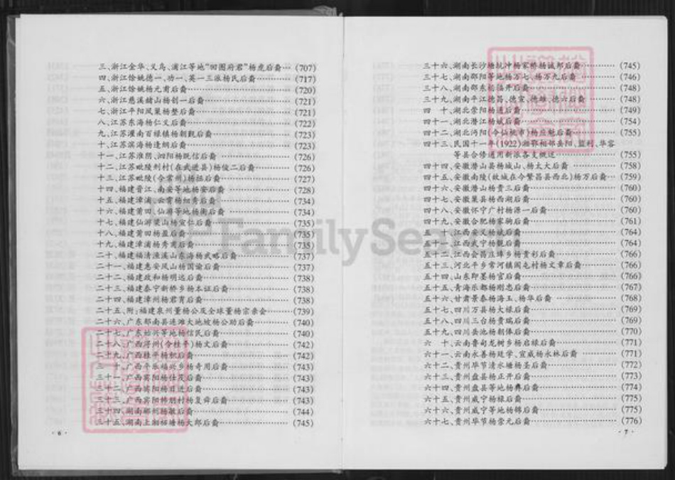 香港贵州省杨;杨氏族谱-弘农杨氏族史.pdf电子版插图5 香港贵州省杨;杨氏族谱-弘农杨氏族史.pdf电子版插图5