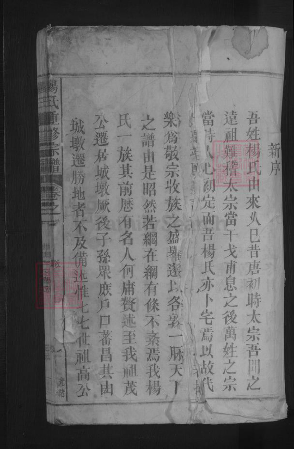 江西省九江市湖口县杨氏族谱-杨氏重修宗谱 [2卷].pdf电子版插图3