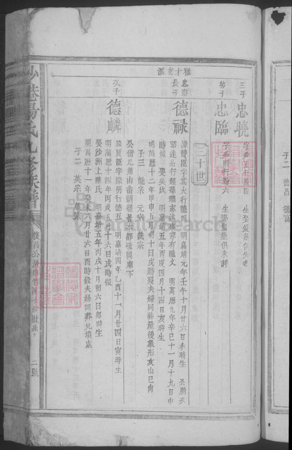 江西省抚州市临川区杨氏族谱-抚州沙港杨氏九修族谱 [不分卷].pdf电子版插图5