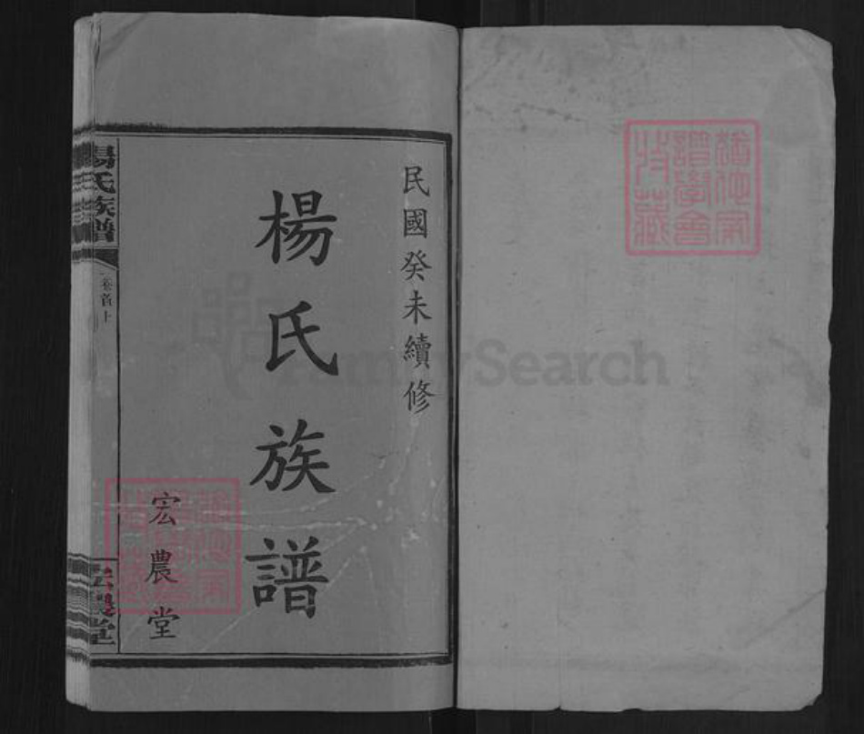 湖南省长沙市雨花区杨氏宏农堂族谱-杨氏族谱.pdf电子版插图1 湖南省长沙市雨花区杨氏宏农堂族谱-杨氏族谱.pdf电子版插图1
