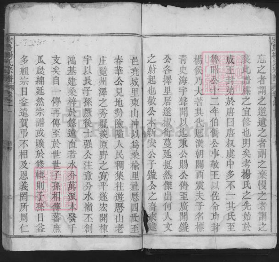 安徽省池州市东至县张溪镇杨氏族谱-宏农杨氏宗谱.pdf电子版插图4 安徽省池州市东至县张溪镇杨氏族谱-宏农杨氏宗谱.pdf电子版插图4