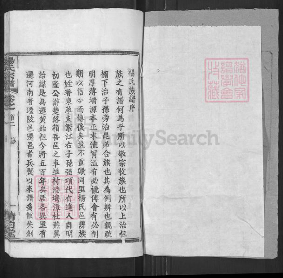 湖北省武汉市新洲区杨氏清白堂族谱-杨氏宗谱.pdf电子版插图1 湖北省武汉市新洲区杨氏清白堂族谱-杨氏宗谱.pdf电子版插图1