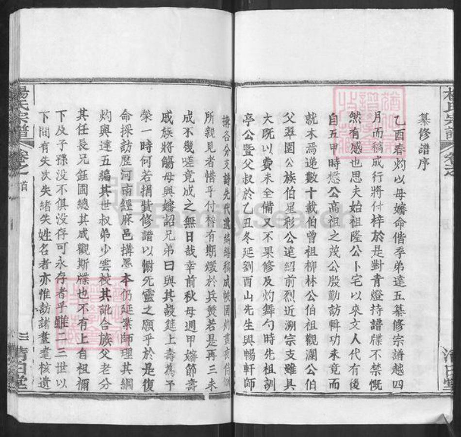 湖北省武汉市新洲区杨氏清白堂族谱-杨氏宗谱.pdf电子版插图5 湖北省武汉市新洲区杨氏清白堂族谱-杨氏宗谱.pdf电子版插图5