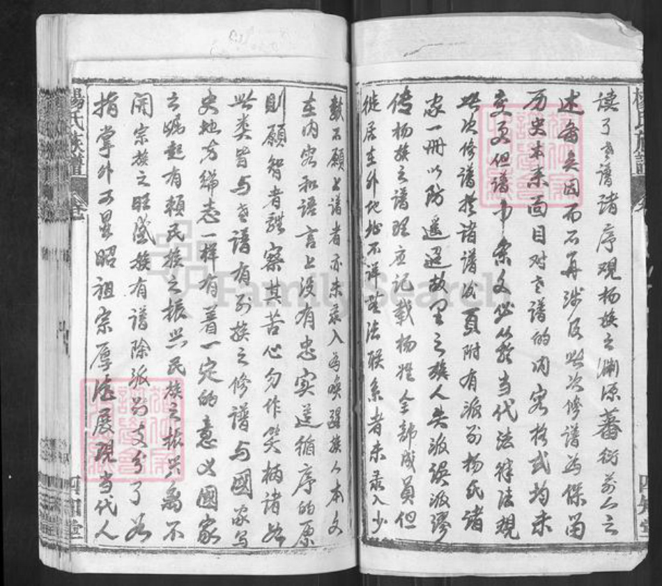 湖北省黄冈市红安县杨氏四知堂族谱-杨氏族谱.pdf电子版插图2 湖北省黄冈市红安县杨氏四知堂族谱-杨氏族谱.pdf电子版插图2