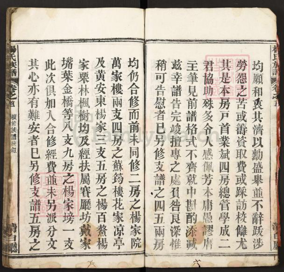 湖北省黄冈市麻城市杨氏族谱-杨氏族谱.pdf电子版插图4 湖北省黄冈市麻城市杨氏族谱-杨氏族谱.pdf电子版插图4
