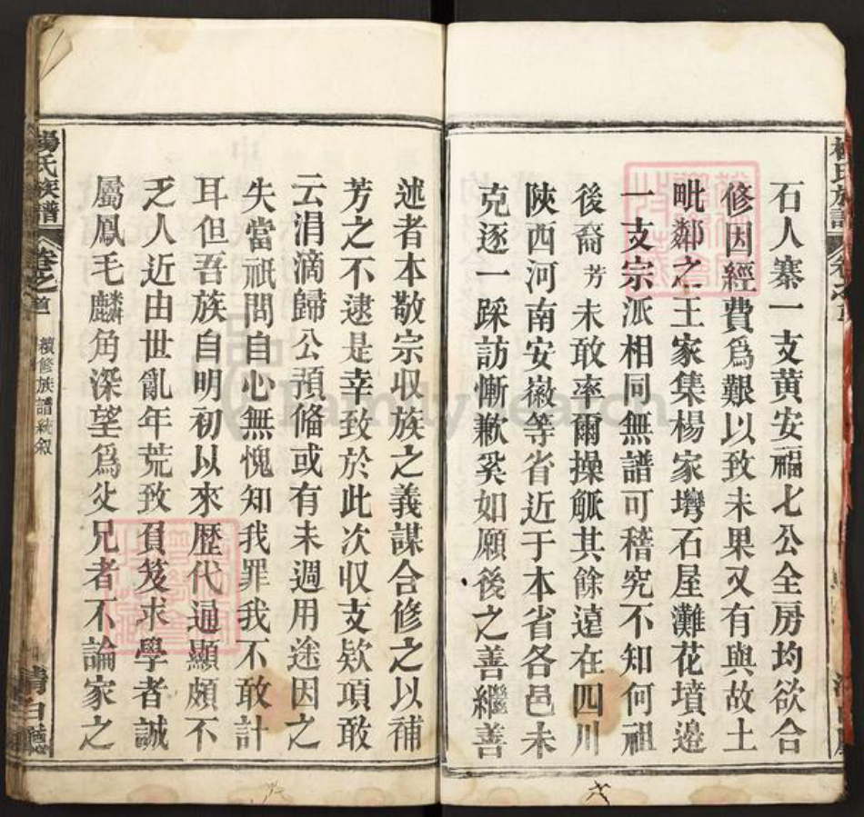 湖北省黄冈市麻城市杨氏族谱-杨氏族谱.pdf电子版插图5 湖北省黄冈市麻城市杨氏族谱-杨氏族谱.pdf电子版插图5