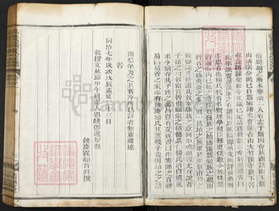 浙江省丽水市松阳县安民乡杨氏清德堂族谱-弘农杨氏宗谱.pdf电子版插图2 浙江省丽水市松阳县安民乡杨氏清德堂族谱-弘农杨氏宗谱.pdf电子版插图2