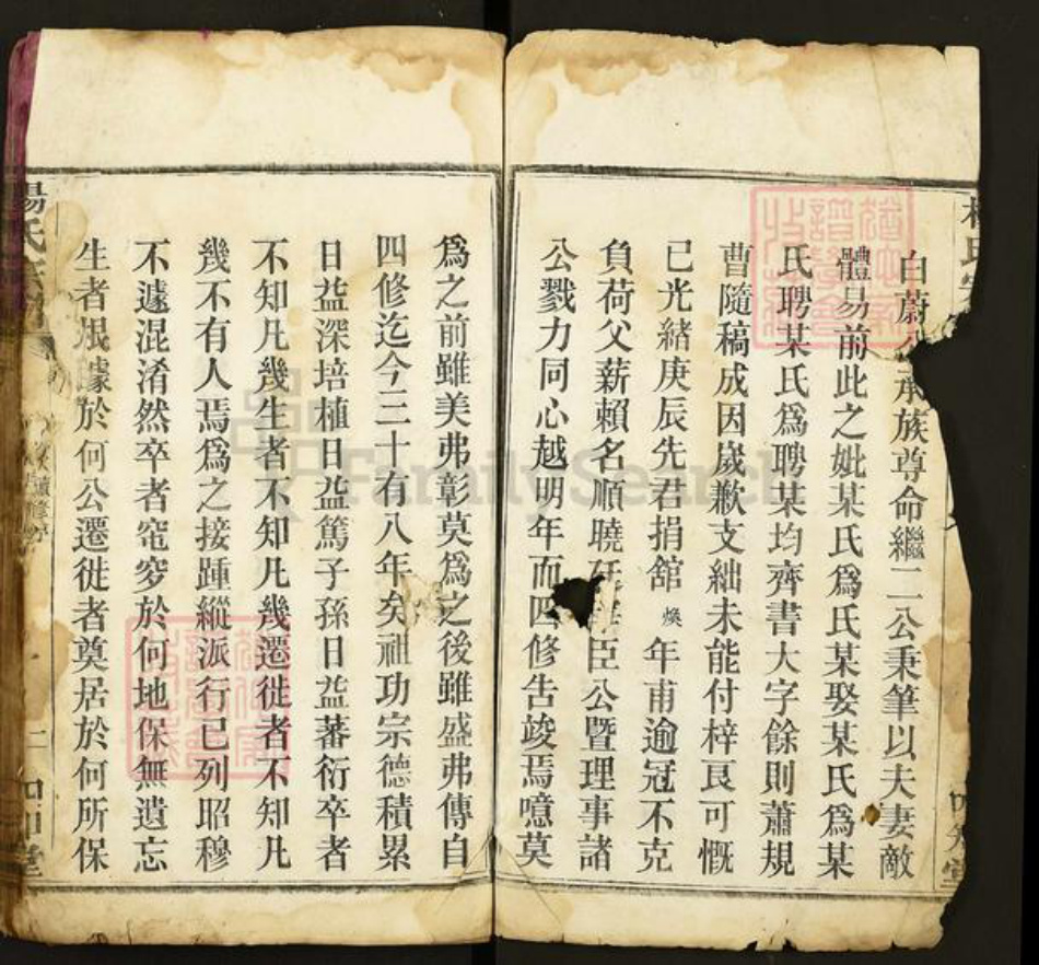 湖北省黄冈市杨氏四知堂族谱-杨氏宗谱.pdf电子版插图2 湖北省黄冈市杨氏四知堂族谱-杨氏宗谱.pdf电子版插图2