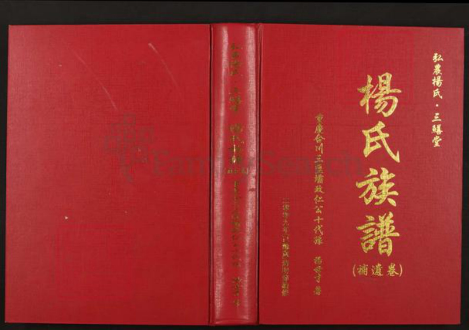 重庆市合川区三汇镇杨氏三鳝堂族谱-杨氏族谱(补遗卷).pdf电子版插图1 重庆市合川区三汇镇杨氏三鳝堂族谱-杨氏族谱(补遗卷).pdf电子版插图1