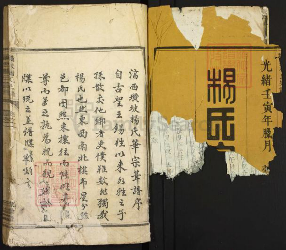 江西省吉安市新干县潭丘乡杨氏族谱-璜坡杨氏宗谱.pdf电子版插图1 江西省吉安市新干县潭丘乡杨氏族谱-璜坡杨氏宗谱.pdf电子版插图1
