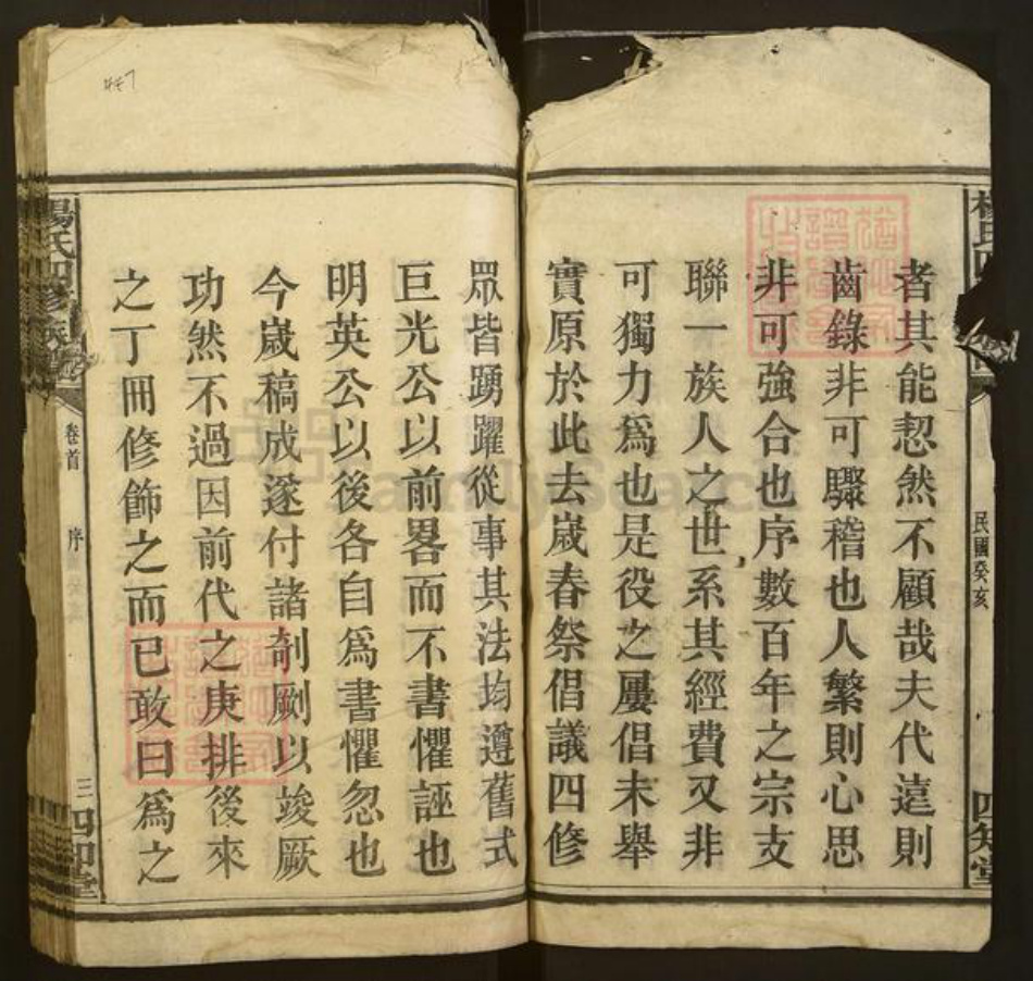 四川省南充市南部县杨氏四知堂族谱-杨氏四修族谱.pdf电子版插图3 四川省南充市南部县杨氏四知堂族谱-杨氏四修族谱.pdf电子版插图3