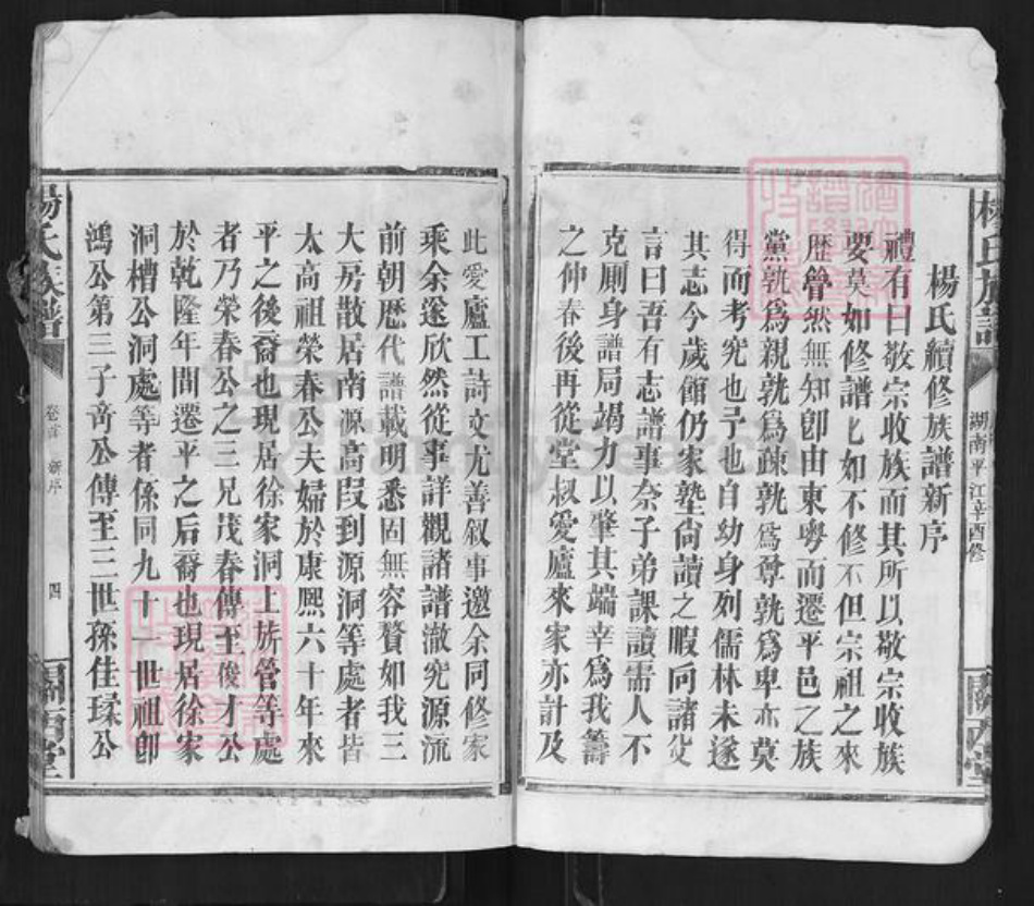 湖南省岳阳市平江县杨氏关西堂族谱-杨氏族谱.pdf电子版插图4 湖南省岳阳市平江县杨氏关西堂族谱-杨氏族谱.pdf电子版插图4