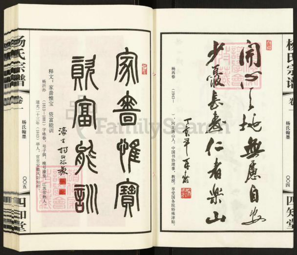 江苏省常州市武进县杨氏四知堂族谱-芳山杨氏宗谱.pdf电子版插图3