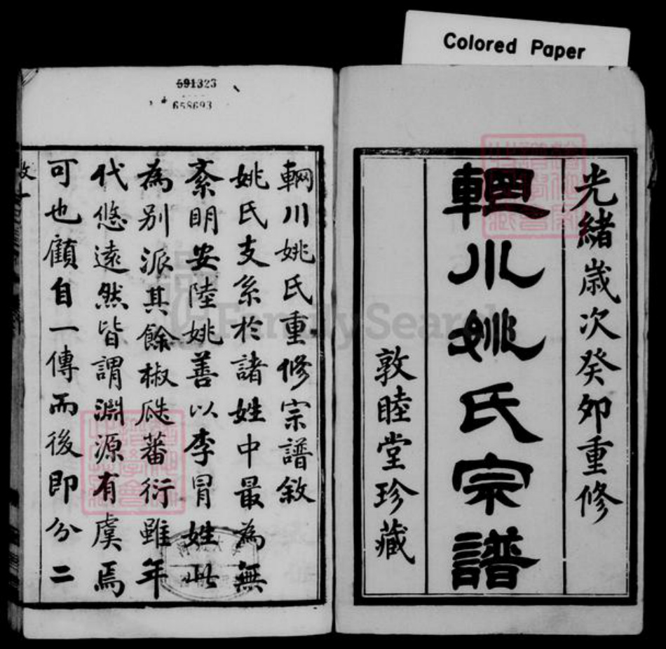 江苏省常州市武进县姚氏敦睦堂族谱-辋川姚氏宗谱 [14卷].pdf电子版插图2