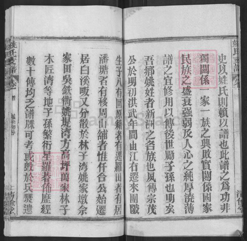 湖北省黄冈市姚氏清俭堂族谱-姚氏支谱.pdf电子版插图3 湖北省黄冈市姚氏清俭堂族谱-姚氏支谱.pdf电子版插图3