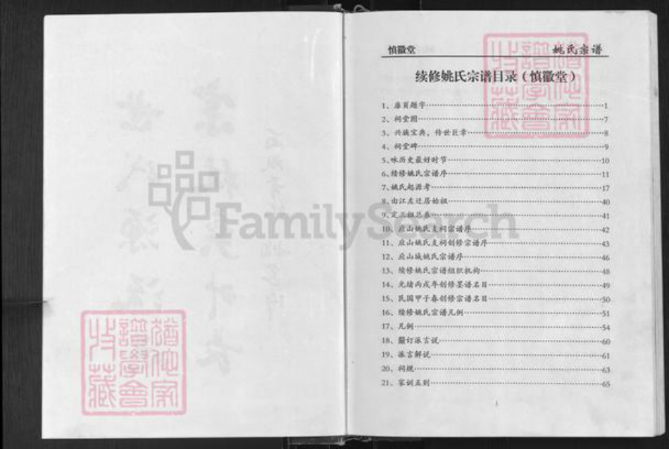 湖北省随州市广水市姚氏慎徽堂族谱-姚氏宗谱.pdf电子版插图3 湖北省随州市广水市姚氏慎徽堂族谱-姚氏宗谱.pdf电子版插图3