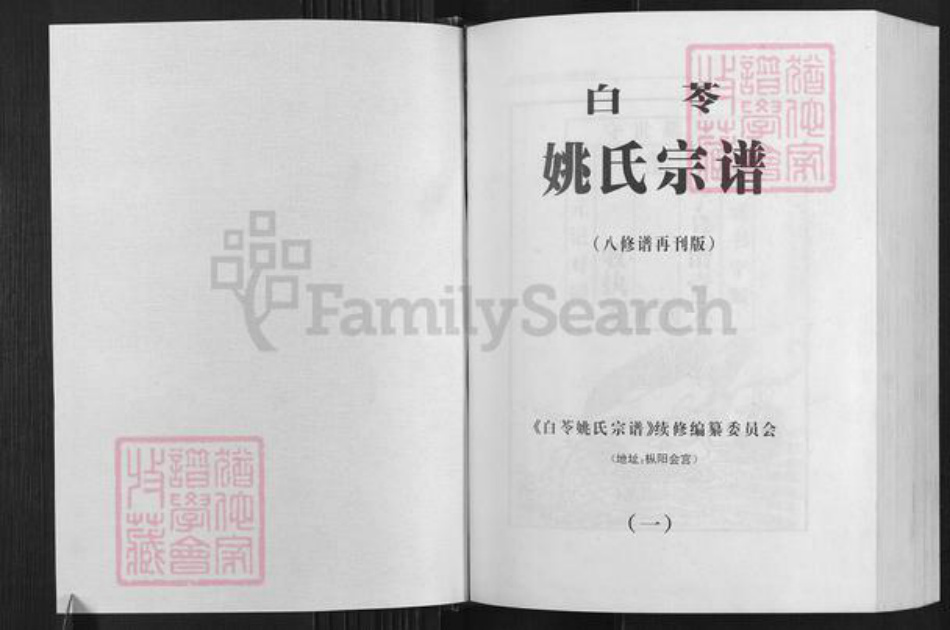 安徽省铜陵市枞阳县会宫镇姚氏族谱-白苓姚氏宗谱.pdf电子版插图1 安徽省铜陵市枞阳县会宫镇姚氏族谱-白苓姚氏宗谱.pdf电子版插图1