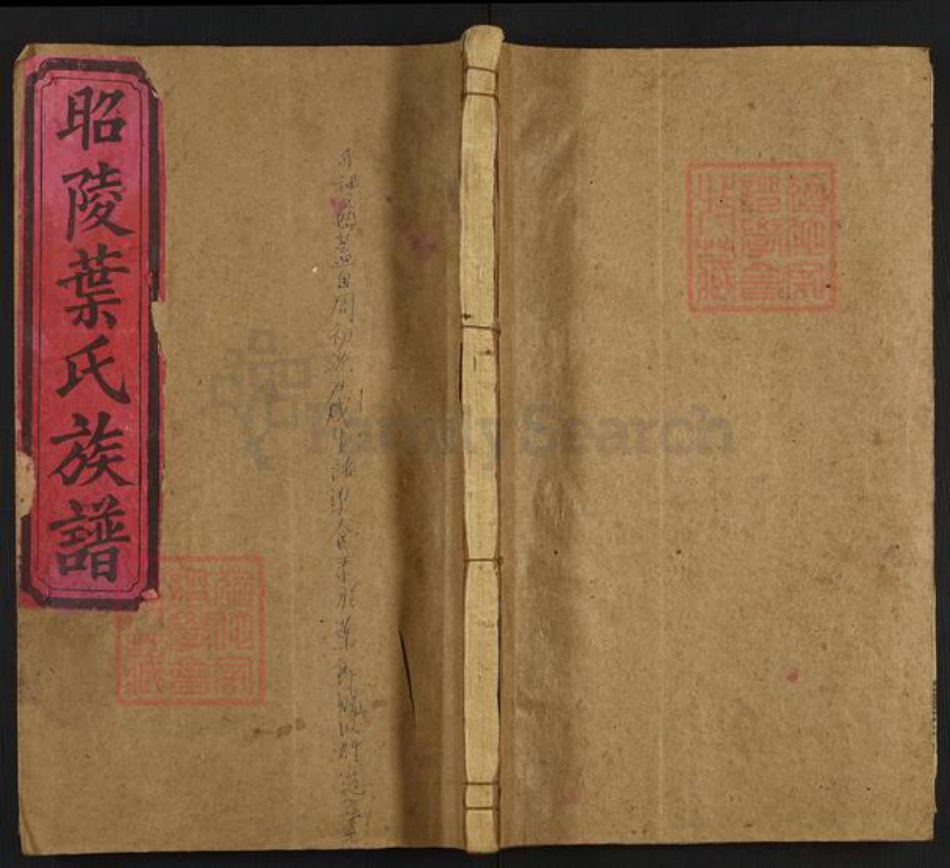 湖南省邵阳市叶氏云瑞堂族谱-昭陵叶氏续修族谱.pdf电子版