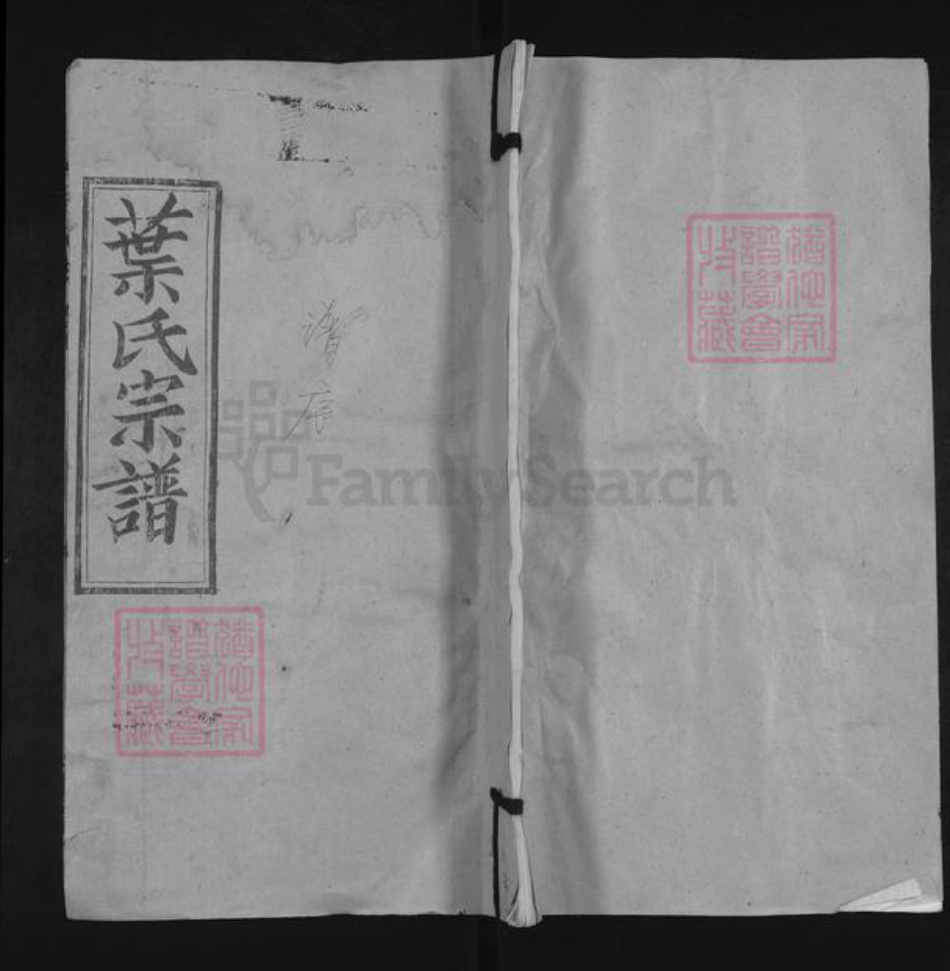 湖北省武汉市新洲区叶氏敦本堂族谱-叶氏宗谱.pdf电子版