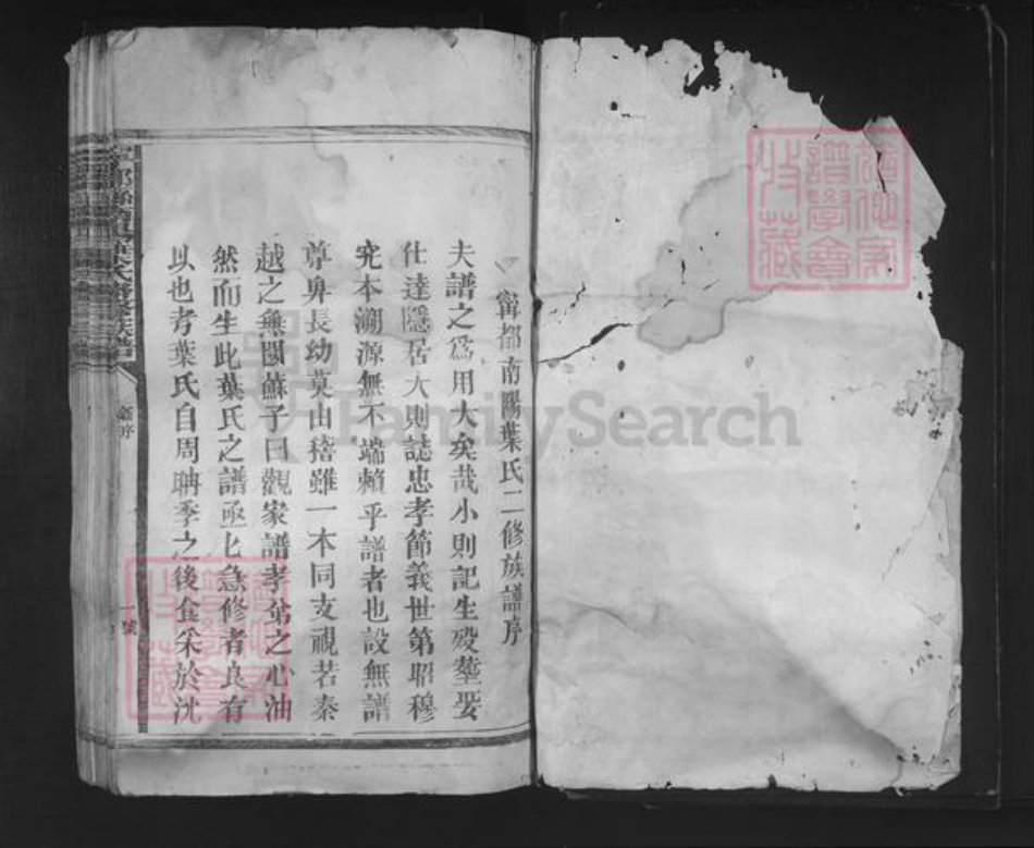 江西省赣州市宁都县梅江镇叶氏族谱-宁都县南阳叶氏联修族谱.pdf电子版插图1