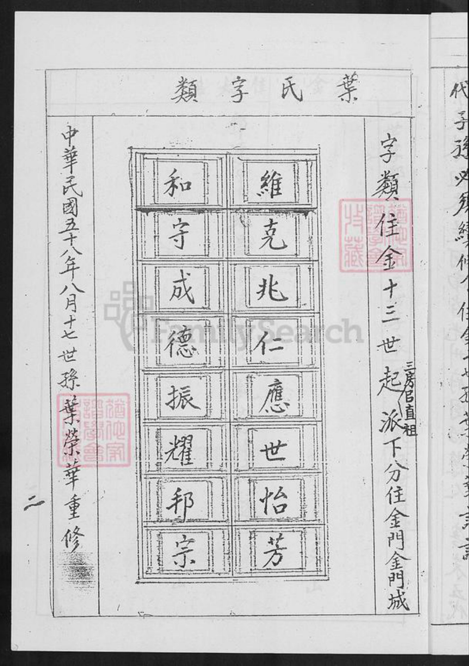 福建省泉州市金门县叶氏族谱-金门叶氏家谱.pdf电子版插图4 福建省泉州市金门县叶氏族谱-金门叶氏家谱.pdf电子版插图4