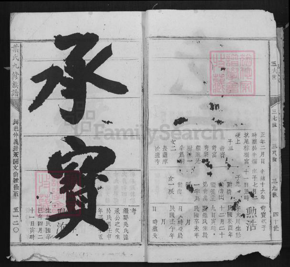 江西省赣州市于都县罗坳镇叶氏族谱-叶氏九修族谱.pdf电子版插图4 江西省赣州市于都县罗坳镇叶氏族谱-叶氏九修族谱.pdf电子版插图4