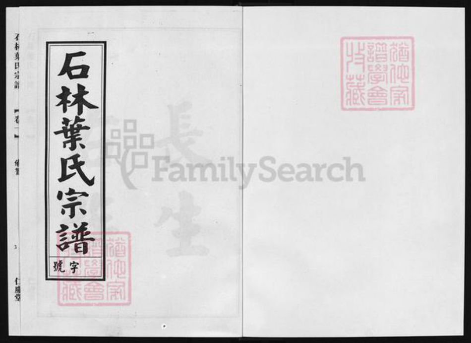 浙江省叶氏族谱-石林叶氏宗谱 [4卷].pdf电子版插图2