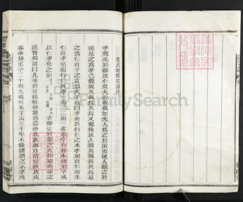 浙江省衢州常山县招贤镇叶氏秋雨堂族谱-定阳叶氏宗谱.pdf电子版插图3