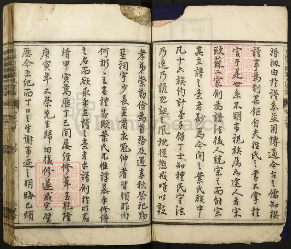 浙江省杭州市富阳新登镇镇叶氏仁孝堂族谱-清溪南阳叶氏宗谱.pdf电子版插图5