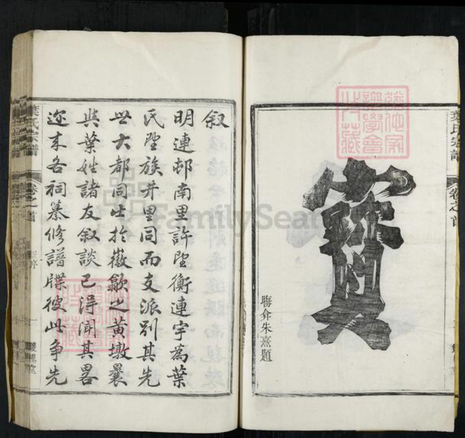 浙江省衢州开化县叶氏双槐堂族谱-叶氏宗谱.pdf电子版插图3 浙江省衢州开化县叶氏双槐堂族谱-叶氏宗谱.pdf电子版插图3