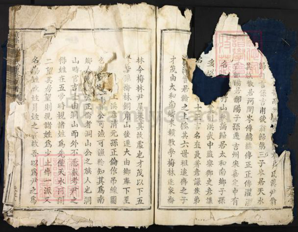 江西省赣州市赣县区尹氏天水堂族谱-𫎬县上溪尹氏重修族谱.pdf电子版插图5 江西省赣州市赣县区尹氏天水堂族谱-𫎬县上溪尹氏重修族谱.pdf电子版插图5