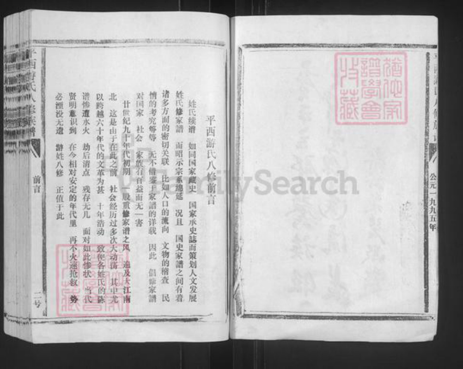 江西省抚州市乐安县公溪镇游氏族谱-平西游氏八修族谱.pdf电子版插图2 江西省抚州市乐安县公溪镇游氏族谱-平西游氏八修族谱.pdf电子版插图2