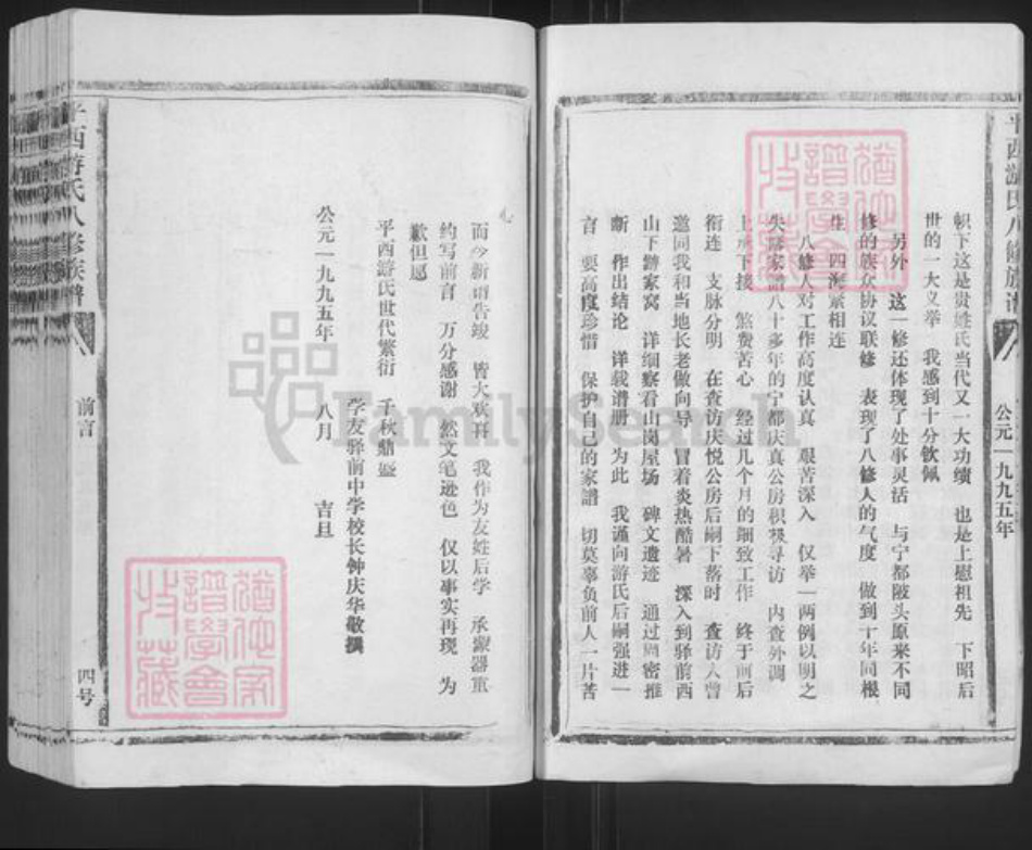 江西省抚州市乐安县公溪镇游氏族谱-平西游氏八修族谱.pdf电子版插图4 江西省抚州市乐安县公溪镇游氏族谱-平西游氏八修族谱.pdf电子版插图4