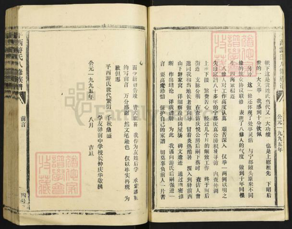江西省抚州市东乡区江西省抚州市游氏立雪堂族谱-平西游氏八修族谱.pdf电子版插图4 江西省抚州市东乡区江西省抚州市游氏立雪堂族谱-平西游氏八修族谱.pdf电子版插图4