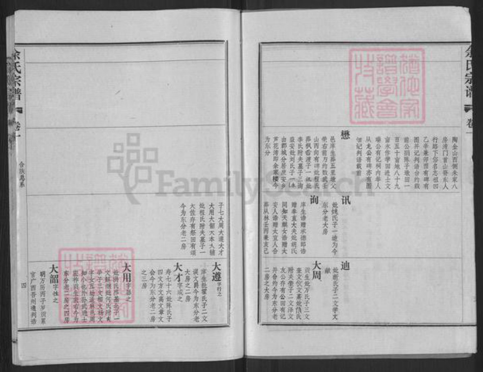 湖北省武汉市新洲区余氏族谱-余氏宗谱.pdf电子版插图4 湖北省武汉市新洲区余氏族谱-余氏宗谱.pdf电子版插图4