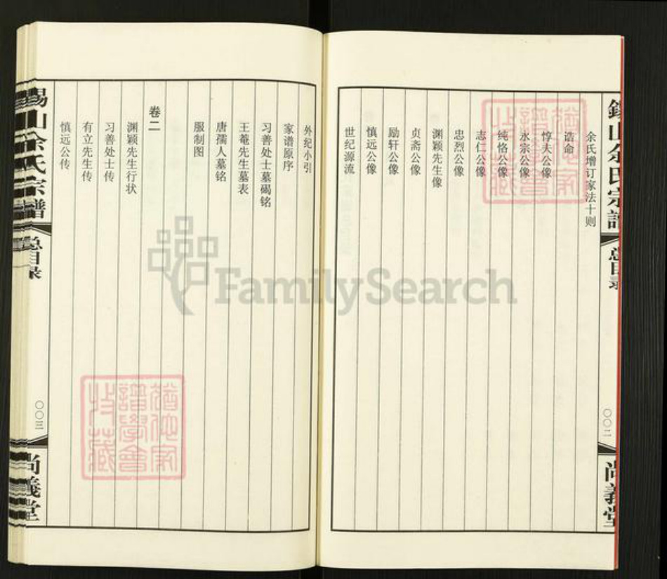 江苏省无锡市锡山区余氏尚义堂族谱-锡山余氏宗谱.pdf电子版插图5 江苏省无锡市锡山区余氏尚义堂族谱-锡山余氏宗谱.pdf电子版插图5