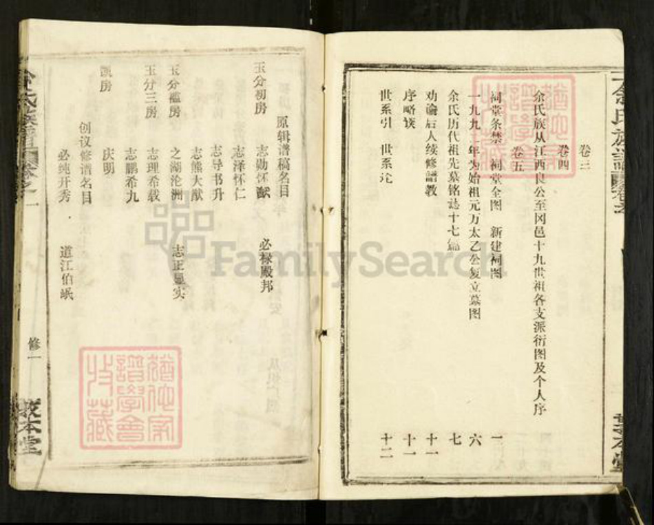 湖北省黄冈市浠水县巴河镇余氏敦本堂族谱-余氏族谱.pdf电子版插图5 湖北省黄冈市浠水县巴河镇余氏敦本堂族谱-余氏族谱.pdf电子版插图5