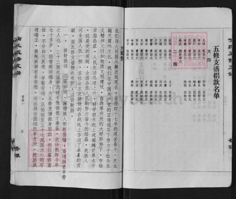 湖南省长沙市宁乡市喻氏族谱-喻氏五修支谱.pdf电子版插图5 湖南省长沙市宁乡市喻氏族谱-喻氏五修支谱.pdf电子版插图5