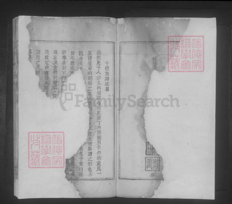 江西省吉安市袁氏族谱-铅坊袁氏十修族谱 [不分卷].pdf电子版插图2
