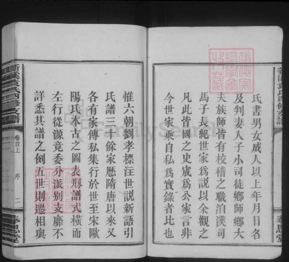 湖南省长沙市浏阳市袁氏族谱-新溪袁氏四修支谱 [4卷,首2卷].pdf电子版插图2