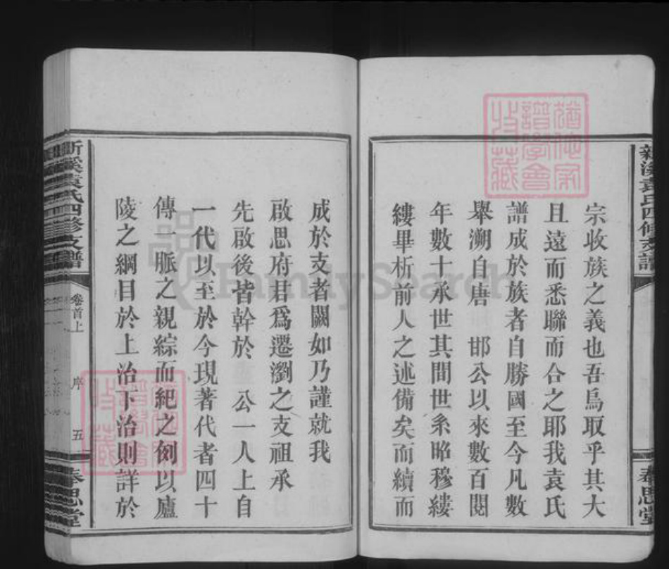 湖南省长沙市浏阳市袁氏族谱-新溪袁氏四修支谱 [4卷,首2卷].pdf电子版插图5
