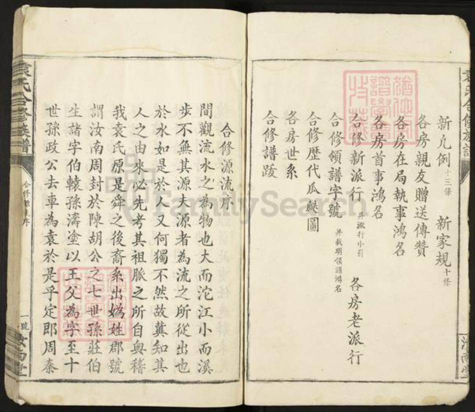 江西省赣州市信丰县袁氏汝南堂族谱-袁氏六修族谱.pdf电子版插图5 江西省赣州市信丰县袁氏汝南堂族谱-袁氏六修族谱.pdf电子版插图5