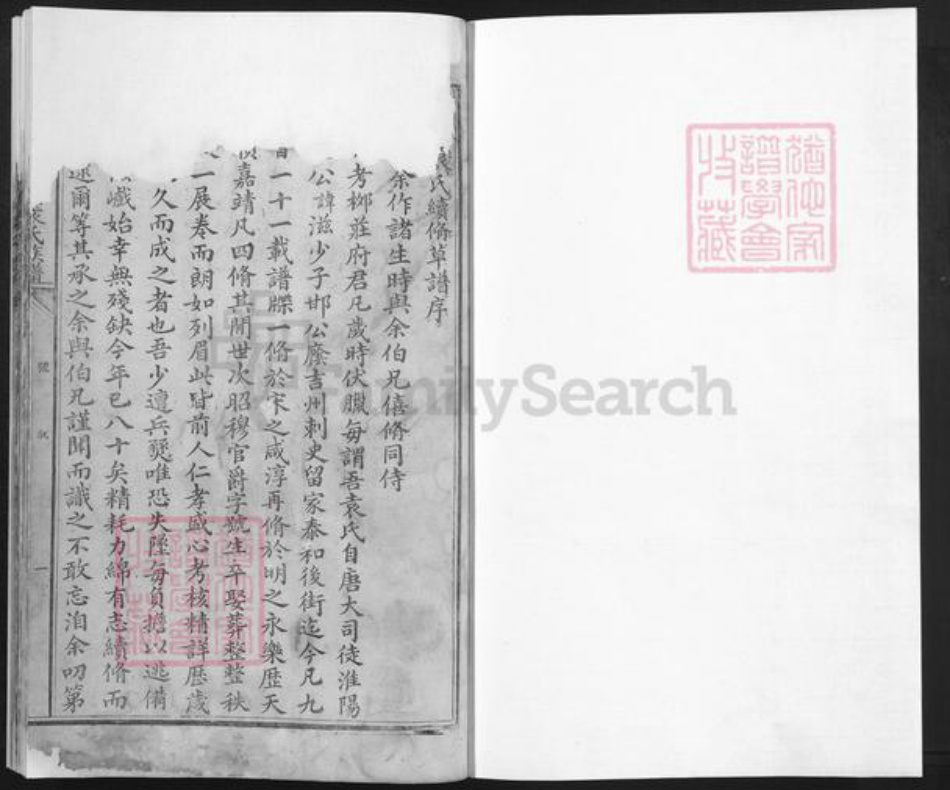 江西省吉安市泰和市袁氏族谱-泰和城西后街袁氏族谱.pdf电子版插图1 江西省吉安市泰和市袁氏族谱-泰和城西后街袁氏族谱.pdf电子版插图1