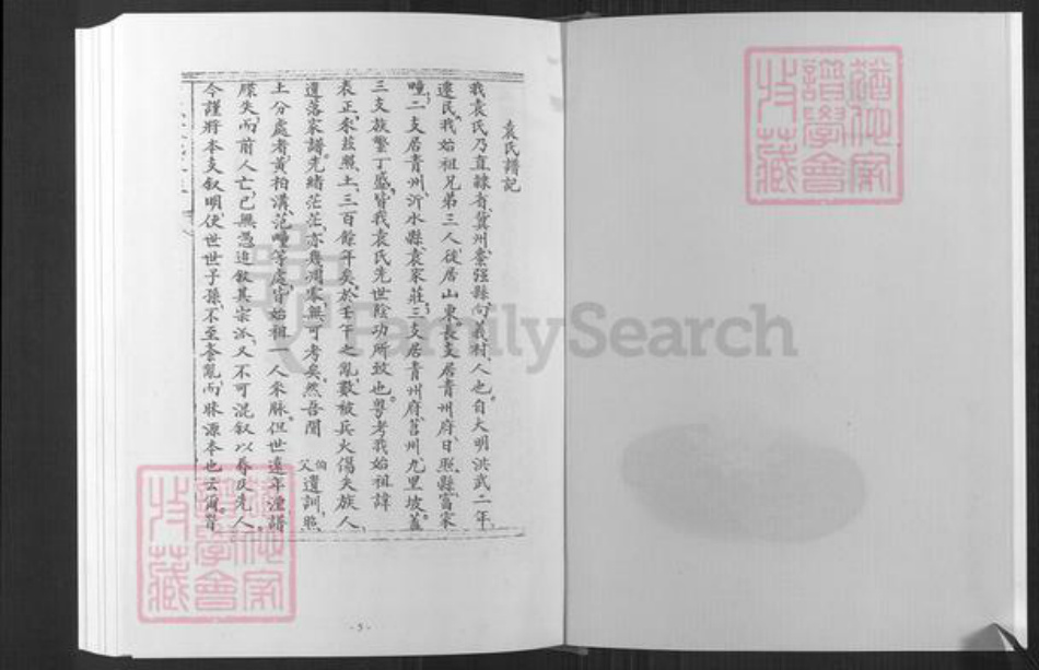 山东省日照市东港区袁氏族谱-日照袁氏族谱(叙安).pdf电子版插图4 山东省日照市东港区袁氏族谱-日照袁氏族谱(叙安).pdf电子版插图4