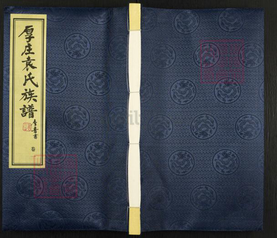 江苏省常州市武进县夏溪镇袁氏承启堂族谱-厚庄袁氏族谱.pdf电子版