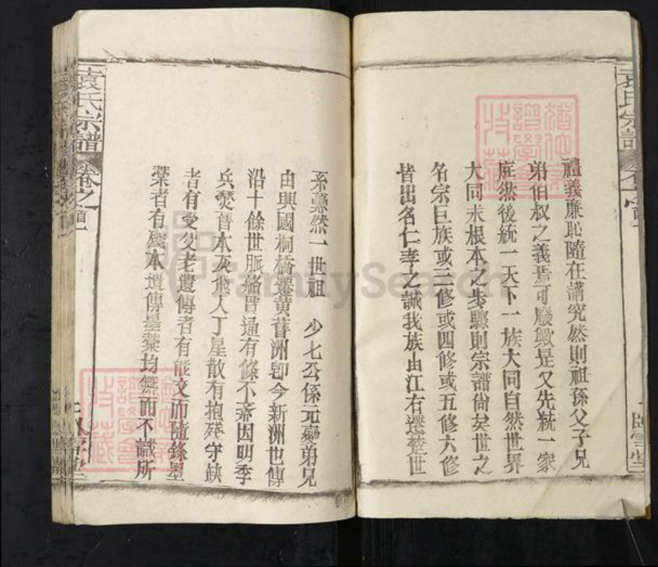 湖北省武汉市新洲区袁氏卧雪堂族谱-袁氏宗谱.pdf电子版插图2 湖北省武汉市新洲区袁氏卧雪堂族谱-袁氏宗谱.pdf电子版插图2