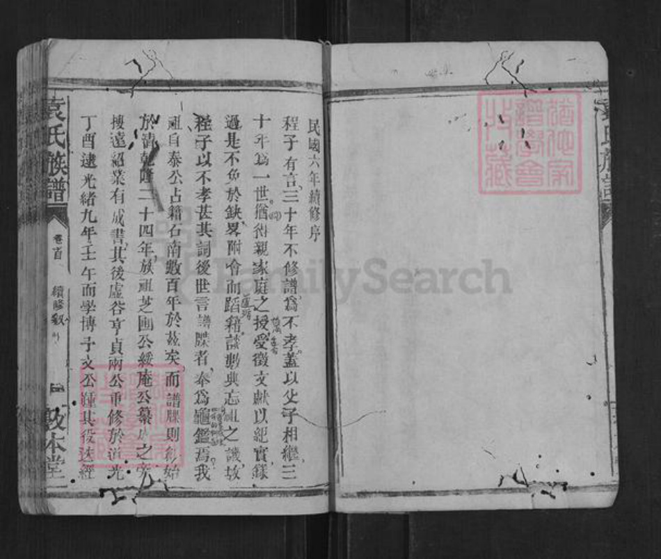 湖南省常德市石门县袁氏族谱-袁氏族谱.pdf电子版插图4 湖南省常德市石门县袁氏族谱-袁氏族谱.pdf电子版插图4