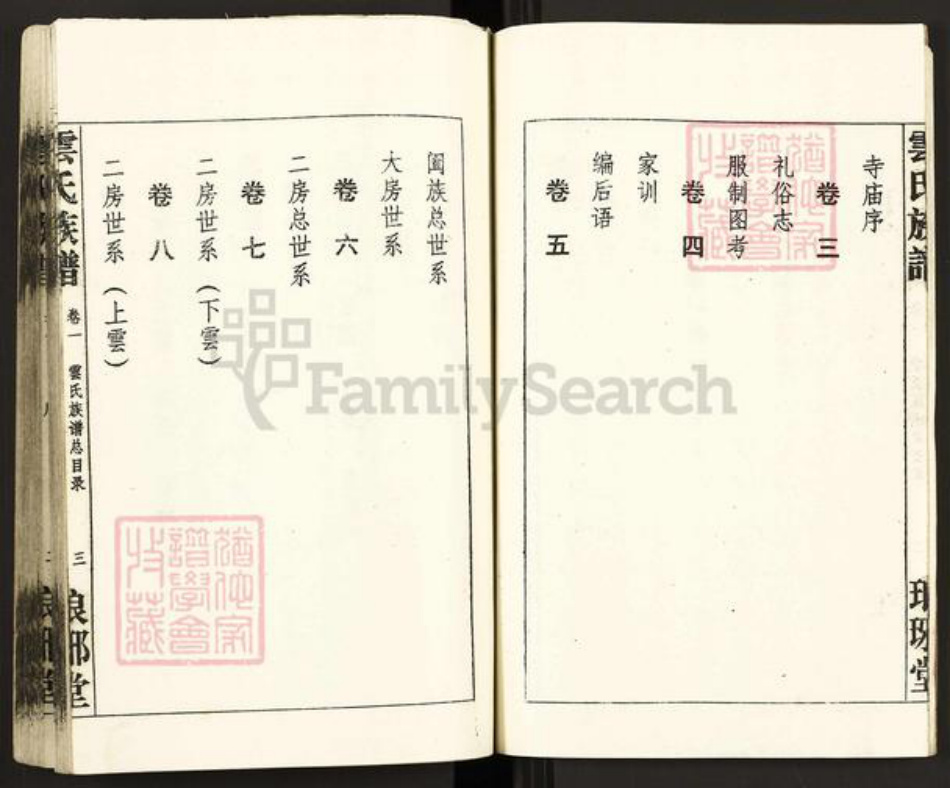 湖北省黄冈市麻城市云氏琅琊堂族谱-云氏族谱.pdf电子版插图4 湖北省黄冈市麻城市云氏琅琊堂族谱-云氏族谱.pdf电子版插图4