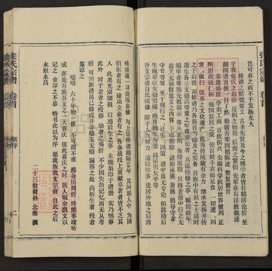 安徽省安庆市桐城市双港镇张氏族谱-张氏宗谱.pdf电子版插图4 安徽省安庆市桐城市双港镇张氏族谱-张氏宗谱.pdf电子版插图4