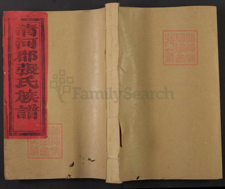 河北省邢台清河县张氏继志堂族谱-清河郡张氏族谱.pdf电子版